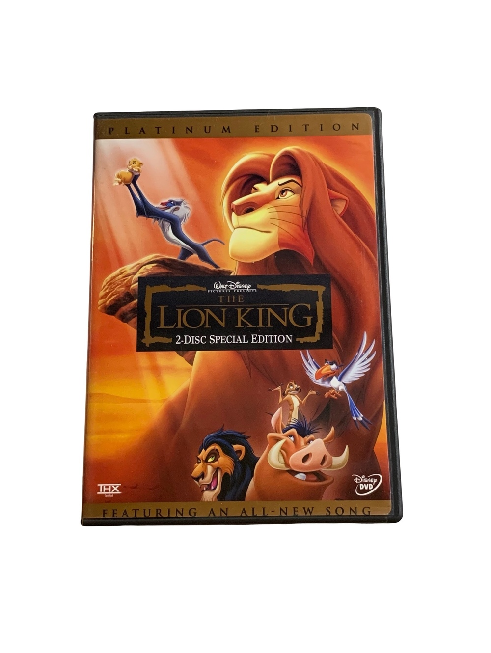 Disney The Lion King Platinum Edition 2-Disc Special Edition DVD Slipcover